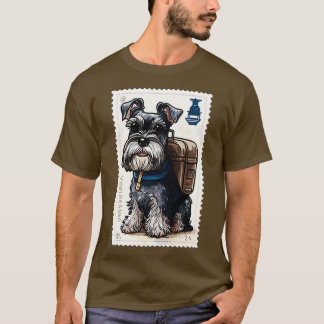 Camiseta Estampilla Schnauzer 2