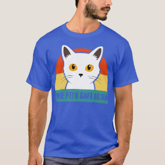 Camiseta están comiendo las mascotas hacer mascotas seguras