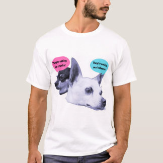 Camiseta ¡Están comiendo los perros!