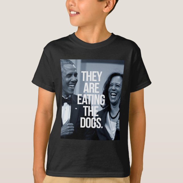 Camiseta Están Comiendo Los Perros (Anverso)