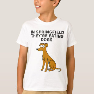 Camiseta Están comiendo perros Trump Debate Kamala Harris