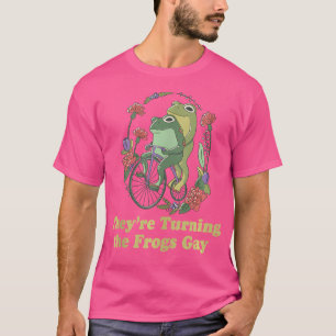 Camiseta Están Girando Las Ranas Gay