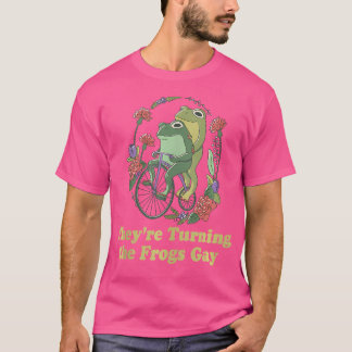 Camiseta Están Girando Las Ranas Gay