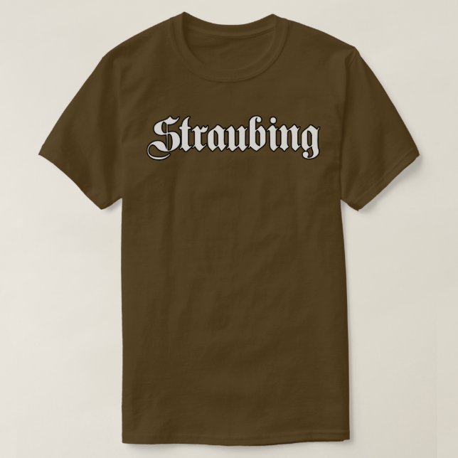 Camiseta Estancamiento escrito con letra gótica (Diseño del anverso)