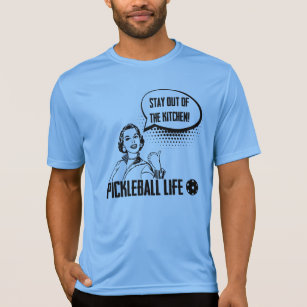 Camiseta Estancia divertida del humor de Pickleball fuera