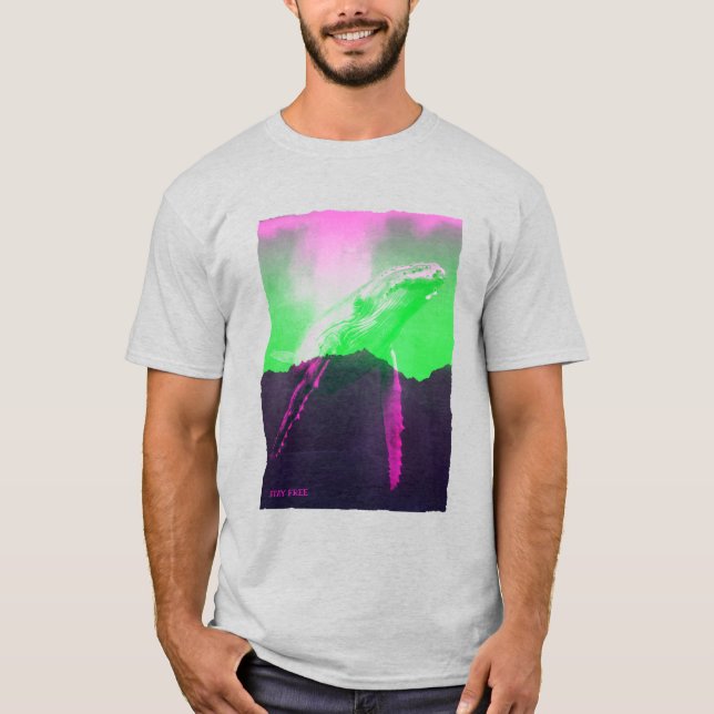 Camiseta Estancia libre de ballenas (Anverso)