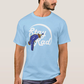 Camiseta Estancia Rad con un arma de rayo