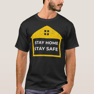 Camiseta Estancia segura en casa