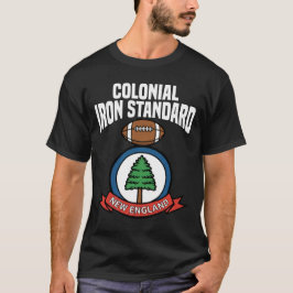 CAMISETA ESTÁNDAR DE HIERRO COLONIAL - FÚTBOL DE NUEVA INGL