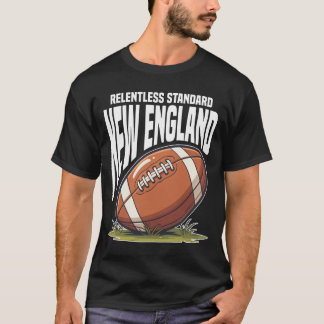 CAMISETA ESTÁNDAR INCANSABLE DE NUEVA INGLATERRA - PIE DE N