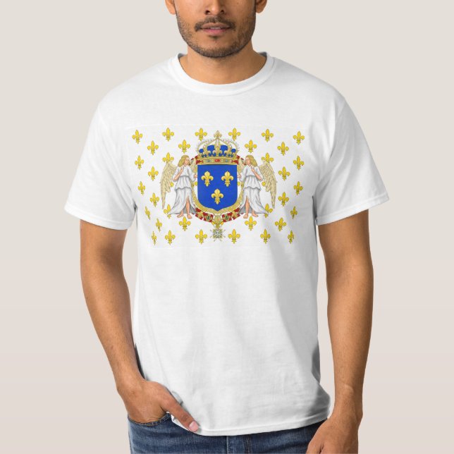 Camiseta Estándar real del Reino de Francia, Francia (Anverso)