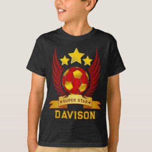 Camiseta Estandarte de Alas de Emblema de Fútbol Superestre