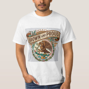 Camiseta Estandarte de Patrimonio Moreno y Orgulloso - Águi