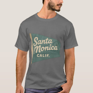 Camiseta Estandarte de Santa Mónica California