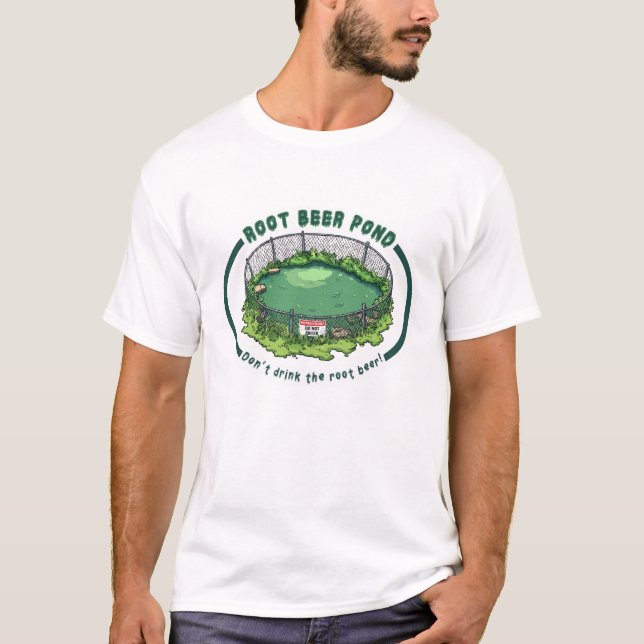 Camiseta Estanque de cerveza de raíz (Anverso)