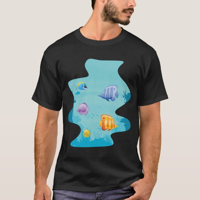 Camiseta Estanque de peces (Anverso)