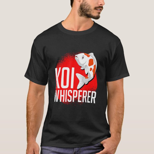 Camiseta Estanque de peces Koi Whisperer 1 (Anverso)