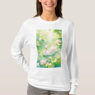 Camiseta Estanque del Loto del Cisne