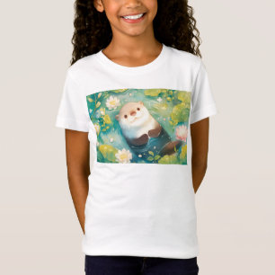 Camiseta Estanque Florido de Nutria