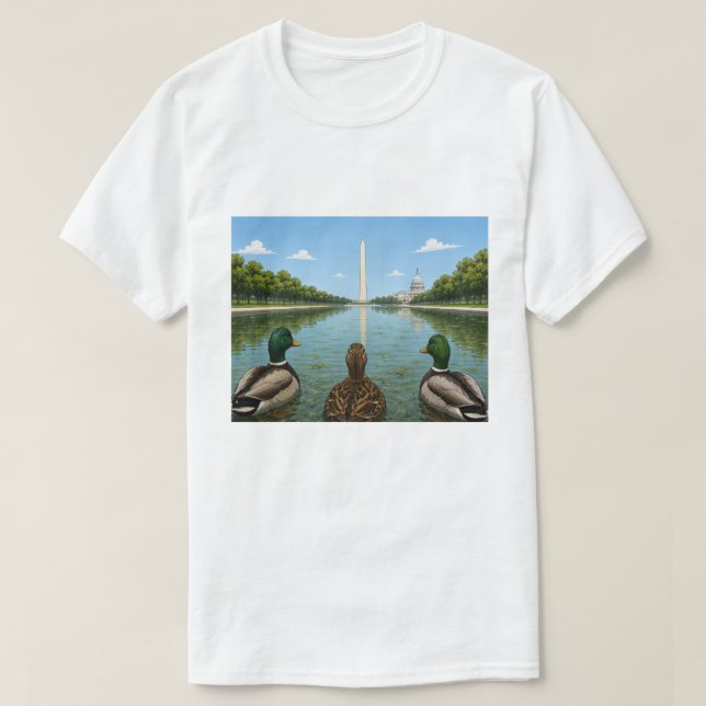 Camiseta estanque reflectante (Diseño del anverso)