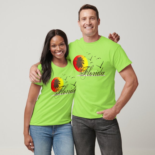 Camiseta Estanques de Florida y Gaviotas (Unisexo)