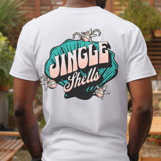 Camiseta Estanques de jingle - Navidades Vintage Beach