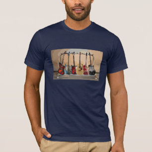 Camiseta Estante de guitarras