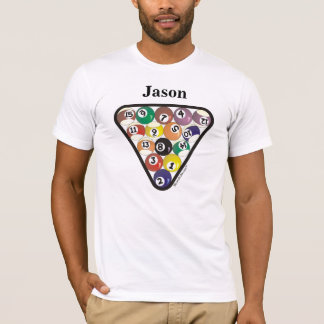Camiseta Estante de la bola de piscina