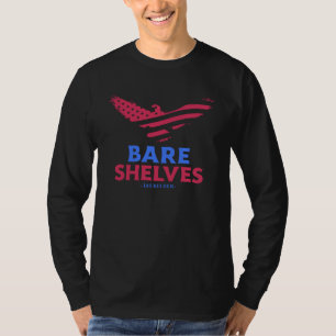 Camiseta Estantes vacíos Joe Meme Sarcástico Corea Castigo