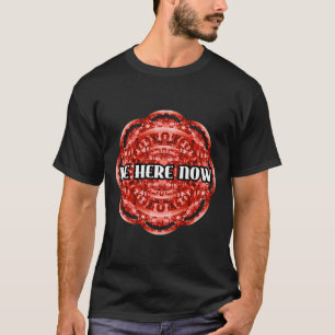 Camiseta Estar aquí ahora (rojo)