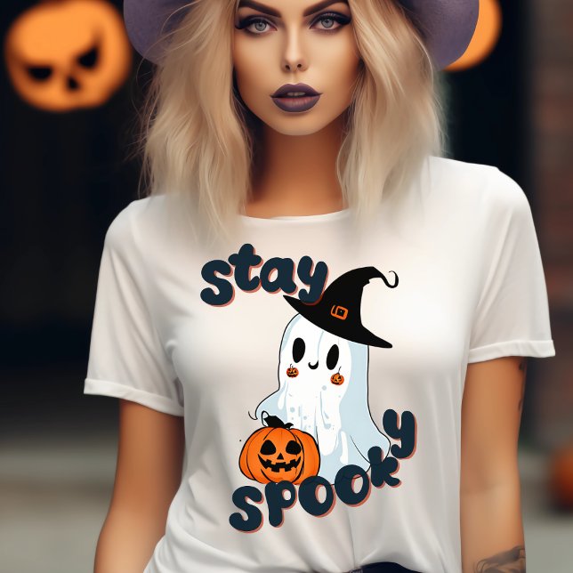 Camiseta Estar atemorizada por la temporada de fantasmas de (Subido por el creador)