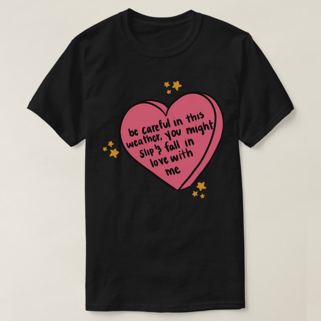 Camiseta Estar Contentos En Este Tiempo Podría Deslizarse E (Diseño del anverso)