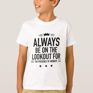 Camiseta Estar en negro de mira