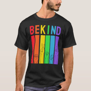 Camiseta Estar orgulloso de los colores del arcoiris de Lgb