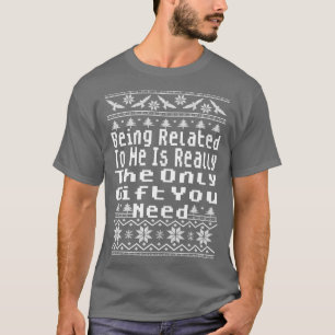 Camiseta Estar Relacionado Conmigo Es Realmente El Único Re