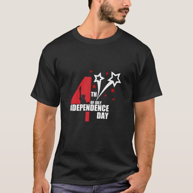 Camiseta Estar siempre allí el 4 de julio (Anverso)
