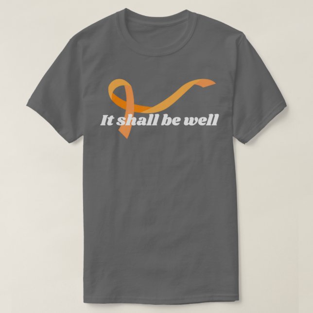 Camiseta Estará bien Leukemia (Diseño del anverso)