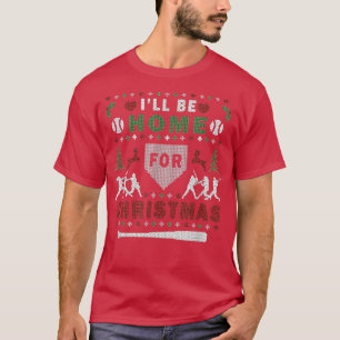 Camiseta Estaré En Casa Para Navidades Navidades Feo De Sof