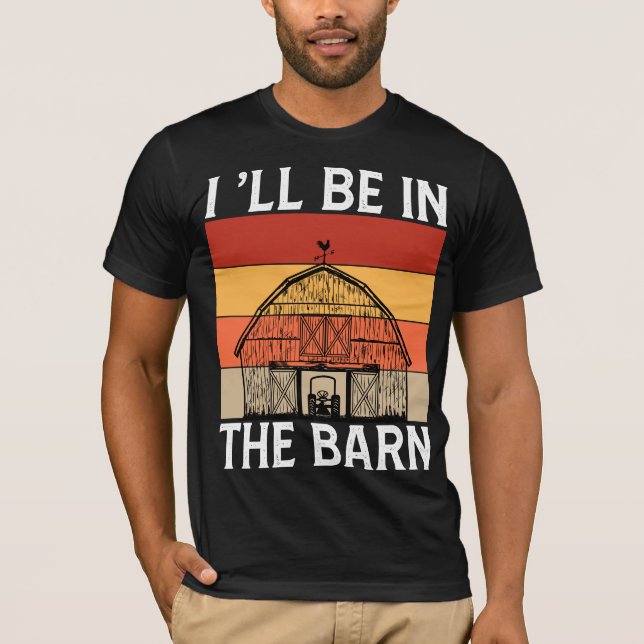 Camiseta Estaré en el granero    (Anverso)