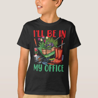 Camiseta Estaré en el jardín de mi oficina