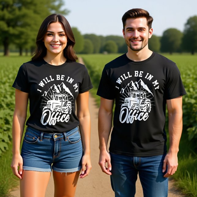 Camiseta Estaré en mi oficina (Subido por el creador)