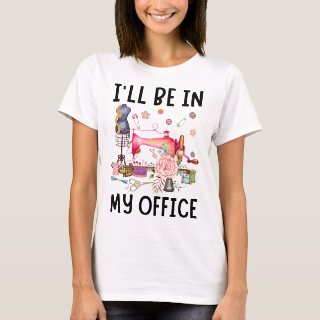 Camiseta Estaré en mi oficina Cosechando el amor (Anverso)
