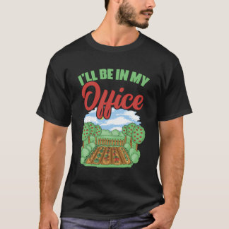 Camiseta Estaré En Mi Oficina Jardín Botánico