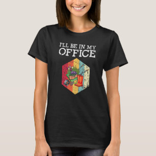 Camiseta Estaré en mi oficina Jardines Hombres Mujeres