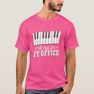 Camiseta Estaré en mi piano vintage de la Orquesta de Offic