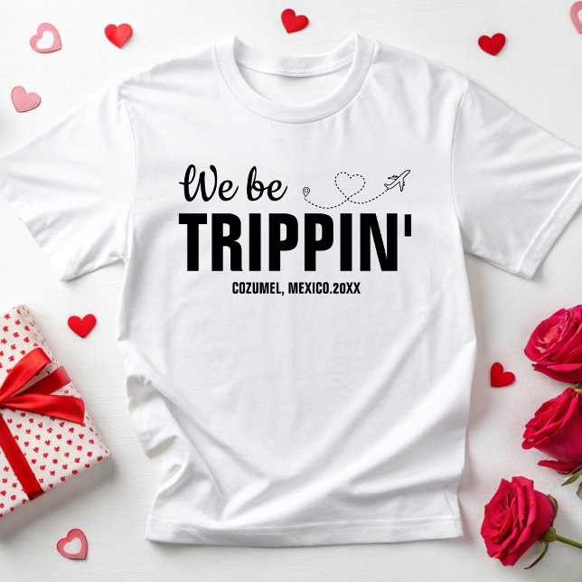 Camiseta Estaremos Trippin 'Summer Vacation Family Mating (Subido por el creador)