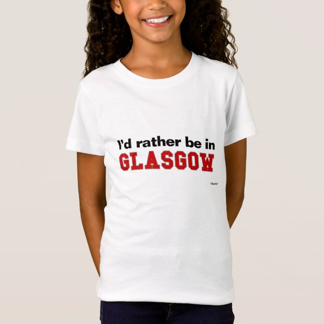 Camiseta Estaría bastante en Glasgow (Anverso)