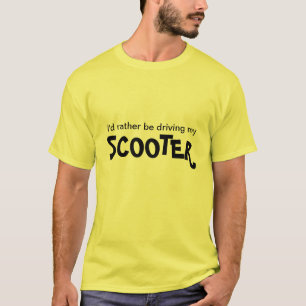 Camiseta Estaría conduciendo bastante mi vespa