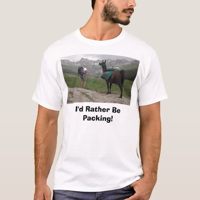 Camiseta ¡Estaría embalando bastante! (Anverso)