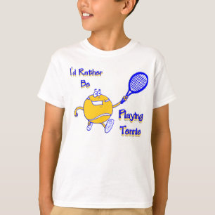 Camiseta Estaría jugando bastante a tenis